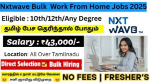 Nxtwave Work From Home Jobs