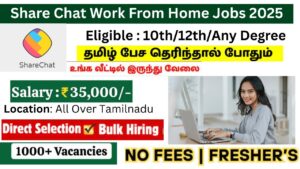 Sharechat Work from home jobs